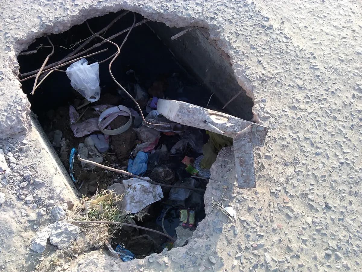 Pothole photo reported 5 Oct 2026